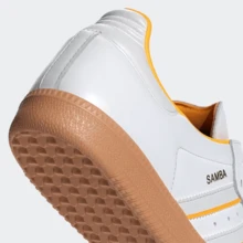 Adidas Originals Adidas Samba OG Premium Sneakers, Timeless Retro Trainers In Fall Tones, Leather & Suede Construction, Low-Top Casual Sneaker For Outdoor, Sports, Sambas For School And Work, Daily Shoes For Skate Outfit - 黃色 - 查看 9