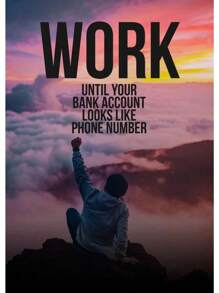 1 件锻炼生活励志名言海报和印刷品墙壁艺术图片帆布画健身房家庭房间装饰无框架 - 彩色 - 查看 24