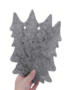 4 件装圣诞树餐具架袋、圣诞银器架口袋、勺子叉子袋收纳袋，适用于节日圣诞节派对餐桌装饰装饰品、家居装饰、圣诞礼物、家居礼物、房间装饰 - 彩色 - 查看 9