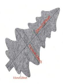 4 件装圣诞树餐具架袋、圣诞银器架口袋、勺子叉子袋收纳袋，适用于节日圣诞节派对餐桌装饰装饰品、家居装饰、圣诞礼物、家居礼物、房间装饰 - 彩色 - 查看 10