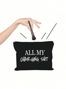 旅行化妆包 - 坚固耐用，安全且易于打开的拉链封口，宽敞且井井有条的内部隔层 - 独特的航空风格设计，紧凑便携的旅行伴侣储物袋 - 彩色 - 查看 11