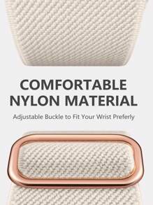Elástico Solo Loop compatível com Apple Watch Band 38mm 40mm 41mm 42mm 44mm 45mm 46mm 49mm Mulheres Homens, Nylon Macio Elástico Trançado Pulseira de Substituição Pulseira Compatível com Apple Watch Series Ultra 10 9 8 7 6 5 4 3 2 1 SE