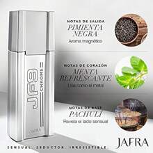 Jafra JF9 CROME colonia original - Madera, Cardamomo, Lavanda y Cedro - Ver 4