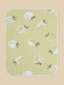 1 件婴儿防水床垫 70*100/50*70 厘米，绗缝、印花或纯色，适合家庭或旅行使用，四季婴儿淋浴家庭装饰礼物 - 彩色 - 查看 9
