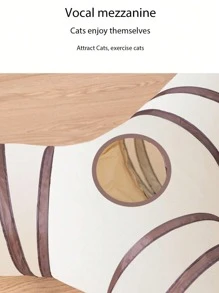 BVEOYPET 1Pc Cat Tunnel Toys, Detachable, Folding And Easy Storage, Pet Cat Sleeping And Playing All-In-One Cat Tunnel Toys, Cat Since Hi Fun Toys - Multicolor - View 3