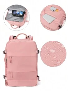 Reiserucksack, fluggenehmigt, großes Fassungsvermögen, aus Nylongewebe, wasserdicht, Wanderrucksack für Outdoor, Computerrucksack für Reisen, Camping, Wandern, für Herren und Damen, Geschenk für Mutter, Vater, Tochter, Freund, Reisezubehör, unisex, Business, funktional, Jungenrucksack, Computertasche, Gepäckgurt Design, für Schule, Uni, Business, Outdoor, für Anfänger, Fortgeschrittene, Geschenk für Freund und Vater, Bordgepäck Kabinentasche, 40x25x20, Schultaschen für Mittel- und Oberschüler