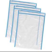 Kit 10 Multipurpose Maternity Bags Organizer For Maternity, Travel, Toiletry Bag - Blue - View 3