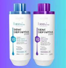 Forever Liss Zero Formaldehyde Semi-Permanent Straightening Kit 2 Liters - trắng - Xem 1