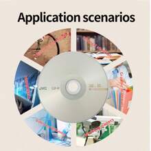 50pcs JVC Recordable CD-R Blank Discs, 700MB 52X, Bulk Pack - JVC Archive CD-r 50 Discs In Barrel - View 3