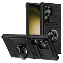 Military Industry Anti-Fall New Alliance Rotating Large Mount Phone Case With 360° Rotating Grip, Military Grade Drop Protection Phone Case Compatible With IPhone 11/12/13/14/15/16 Pro Max, S22/23/24/25+ Series, Android Phones