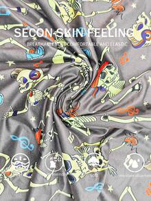 Quần lót Boxer nam, quần lót mềm mại và thoáng khí 1 chiếc - Xám - Xem 6