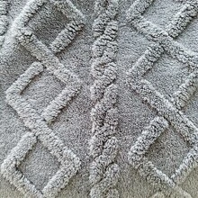 2 件柔软毛绒枕套，亲肤，适合家庭使用 - 灰色 - 查看 3