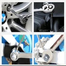 Kit De Herramientas Mecanica 46 Pz Con Desarmador Y Matraca - Rojo - Ver 4