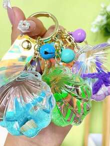 Seashell Keychain Sea Pendants - Allmini - 綠色 - 查看 2