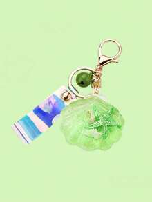 Seashell Keychain Sea Pendants - Allmini - 綠色 - 查看 1