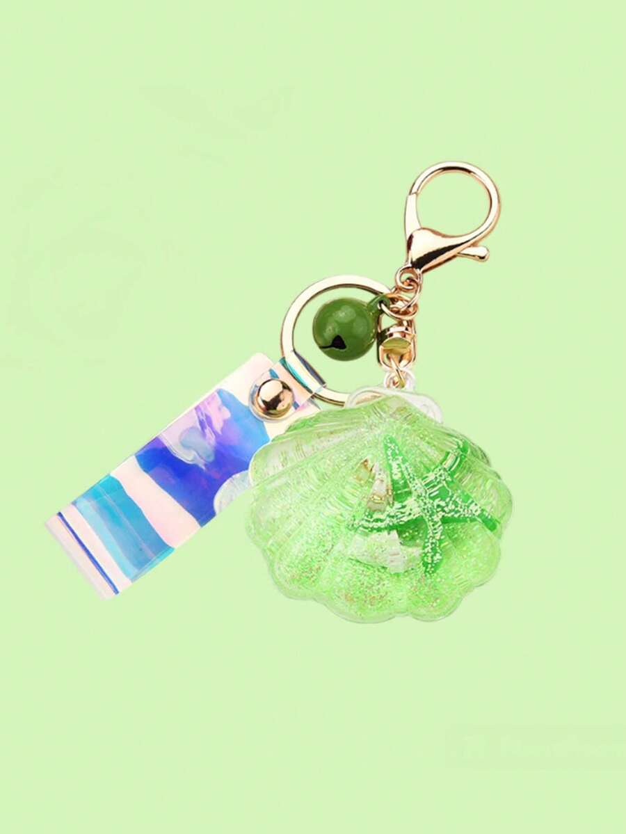 Seashell Keychain Sea Pendants - Allmini - 綠色 - 查看 1