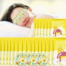 10/20/30片艾蒿蒸汽眼罩自热睡眠眼贴一次性加热眼罩舒缓恒温控温45分钟 - 彩色 - 查看 7