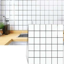 10 miếng dán gạch 3D tự dính 1,8㎡ giống đá cẩm thạch, miếng dán trang trí tường cho phòng khách, phòng ngủ, phòng tắm và nhà bếp, giấy dán tường PVC chống thấm nước, chống ẩm và chống dầu - Nhiều màu - Xem 28