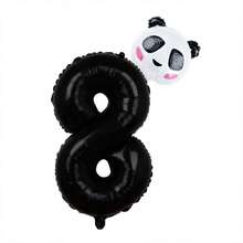 1 bộ bóng bay nhiều màu sắc hình xe hơi hoạt hình mini, động vật, số 40 inch và 32 inch, bao gồm vịt, ếch, lợn, gấu trúc, bò, xe cứu hỏa, v.v., dùng để trang trí tiệc, sinh nhật, ngày lễ, giáng sinh - Nhiều màu - Xem 95