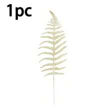 20 piezas/10 piezas Hojas brillantes, hojas tropicales artificiales, hojas de árbol de Navidad con brillo, adornos con brillo para DIY en tallos de ramos, decoración de coronas, hermosas flores artificiales para decoración de árbol de Navidad, decoración del hogar, relleno de escritorio de oficina, Acción de Gracias, decoraciones navideñas, decoración de mesa, DIY coronas, decoración de regalo navideño, suministros para fiestas navideñas, decoración de habitación