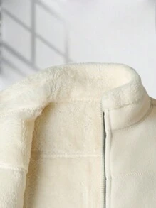 女士休闲户外抓绒外套，冬季，滑雪