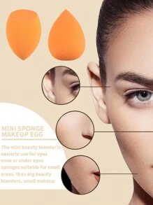 15pcs Makeup Brush Set, Including Powder Brush, Blush Brush, Highlighter Brush, Eyeshadow Brush, Eyelash Brush, Eyeliner Brush, Angled Foundation Brush, Round Foundation Brush, Round Powder Puff, Triangle Powder Puff, Triangle Makeup Sponge For Loose Powder, Makeup Sponge For Liquid Foundation Mixing, Beauty Makeup Tools