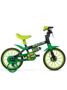 Children's Bicycle Aro 12 Women's And Men's - Nathor - 黑色 - 查看 2