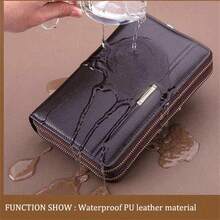 Ví cầm tay dài bằng da PU dành cho doanh nhân, túi xách tay, ví cầm tay có khóa kéo, túi xách nam, ví cầm tay, túi có khóa kéo, quà tặng Giáng sinh, lễ Tạ ơn, mùa thu, du lịch, mùa đông, ví, quà tặng ngày lễ, túi đựng đồ giặt, ví đựng tiền cũ, quà tặng bạn trai, túi xách, kỳ nghỉ, quà tặng vui nhộn, túi đeo hông, túi cổ điển, ngày lễ tình nhân, quà tặng ngày lễ tình nhân, trường học cổ điển, cuộc sống thể thao, ví nam - Nhiều màu - Xem 9