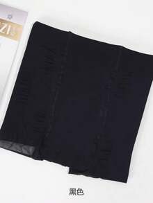 3 Pairs Women's Thin Tights Adult 20 Thread Black - 黑色 - 查看 2