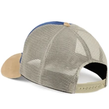 Young Men's Dual Colors Cap Adjustable Curved Brim - 藍色 - 查看 5