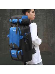 Mochila Cargueira Camping Travessia Trilha Impermeável 80l