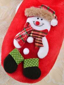 1 件装宠物服装圣诞驯鹿冬季节日狗狗服装 - 紅色 - 查看 2