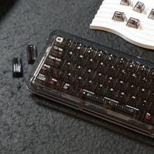 115 Keys Mechanical Keyboard With Dual Color Translucent Keys, Camera Theme Keycaps, By Maorbeng Original Manufacturer - Clear - View 7