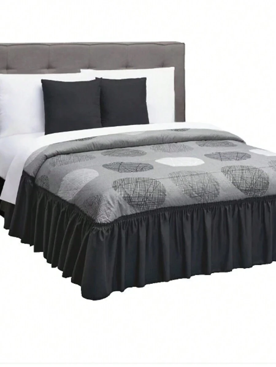 DECO HOGAR Elegant And Fresh Light Quilt - Grey - View 1