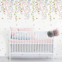 Floral Wallpaper For Kids VRC500 Roll - 彩色 - 查看 2
