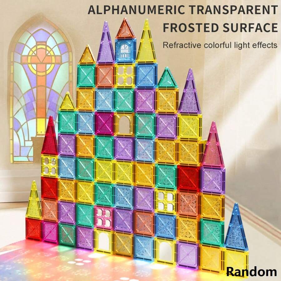 这款磁性积木适合3-5岁和4-8岁的儿童，是学前教育、STEM学习的理想之选，也是圣诞节/生日的绝佳礼物。这款趣味积木游戏适合3岁及以上的儿童，能够激发他们的创造力、学习能力和想象力。