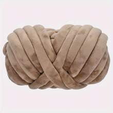 1 Roll Chunky Yarn, Suitable For Weaving Blankets, Pet Beds, Pillows, Etc., Super Soft Thick Yarn, 1.1 Lbs/Roll - Multicolor - View 15