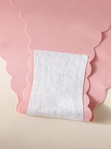 10pcs/Pack - Women's Seamless Wavy Edge Briefs, Comfortable Skin-Friendly Solid Color Sexy Ladies Briefs - Multicolor - View 7