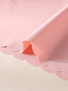 10pcs/Pack - Women's Seamless Wavy Edge Briefs, Comfortable Skin-Friendly Solid Color Sexy Ladies Briefs - Multicolor - View 5