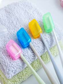 5 Vỏ bảo vệ đầu bàn chải đánh răng, Hộp đựng bàn chải đánh răng du lịch di động giúp giữ bàn chải đánh răng của bạn sạch sẽ trong khi đi du lịch Trang trí phòng tắm tại nhà Trang trí mùa thu Trở lại trường - Nhiều màu - Xem 9