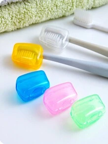 5 Vỏ bảo vệ đầu bàn chải đánh răng, Hộp đựng bàn chải đánh răng du lịch di động giúp giữ bàn chải đánh răng của bạn sạch sẽ trong khi đi du lịch Trang trí phòng tắm tại nhà Trang trí mùa thu Trở lại trường - Nhiều màu - Xem 2