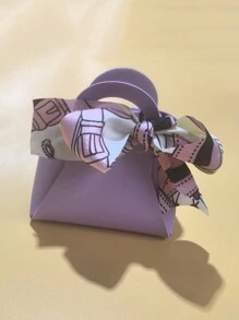 1 gói/5 chiếc/10 chiếc Túi đựng kẹo cưới bằng ruy băng da cao cấp tự làm, Hộp đựng kẹo tặng đám cưới, Thích hợp làm quà cưới, Kẹo tiệc ngày lễ, Túi đóng gói quà tặng, Hộp đựng kẹo sinh nhật, Ngày lễ Ba Vua, Ramadan, Lễ Phục sinh - Nhiều màu - Xem 14