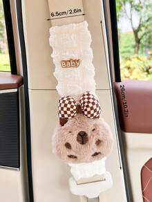 1 cái Dây an toàn vai cho xe hơi Capybara hoạt hình Bảo vệ vai xe hơi phổ thông Chống chèn ép Bảo vệ cổ Trang trí xe hơi Trang trí dễ thương - Một cỡ - Xem 3