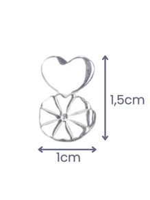 Ear Wraps - فضي - مشاهدة 2