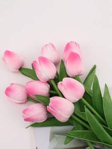 5 bông hoa tulip nhân tạo, hoa giả thật, hoa tulip hồng, quà tặng ngày của mẹ, ngày lễ tình nhân, thích hợp cho gia đình, văn phòng, trang trí đám cưới, trang trí bó hoa, hoa giả mùa xuân và mùa hè, trang trí nhà cửa, tiệc ngoài trời trong vườn - Nhiều màu - Xem 7