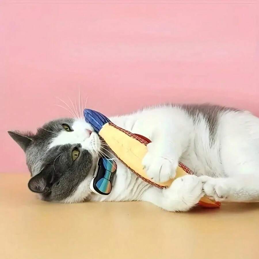 Interactive Cat Kick Box Toy, Cat, Cats Love It, Soft & Durable Fabric