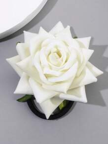 Flower Decor Hair Tie Elegant ,Beach Outfit,Beach Hair Floral Accessories,Beach Vacation Ponytail Holders Hair Elastics Hair Rubber Bands Scrunchies Hair Rope Elastic Hair Tie ,Head Piece - Multicolor - View 13