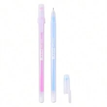 12 Color Macron Kawaii Pen 12 Colored Gel Pens Set 0.5 Mm Ballpoint Pen For Journal Cute Japanese Stationery School Supplies Back To School