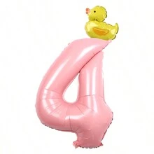 1 bộ bóng bay nhiều màu sắc hình xe hơi hoạt hình mini, động vật, số 40 inch và 32 inch, bao gồm vịt, ếch, lợn, gấu trúc, bò, xe cứu hỏa, v.v., dùng để trang trí tiệc, sinh nhật, ngày lễ, giáng sinh - Nhiều màu - Xem 86