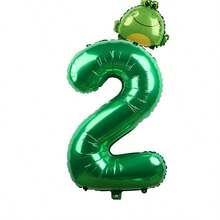 1 bộ bóng bay nhiều màu sắc hình xe hơi hoạt hình mini, động vật, số 40 inch và 32 inch, bao gồm vịt, ếch, lợn, gấu trúc, bò, xe cứu hỏa, v.v., dùng để trang trí tiệc, sinh nhật, ngày lễ, giáng sinh - Nhiều màu - Xem 50